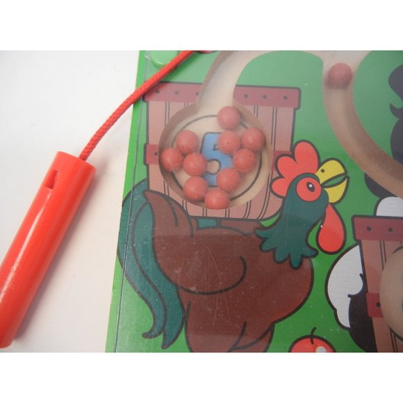 Melissa & Doug Number Maze 9 X 12" counting board - Picture 4 of 8